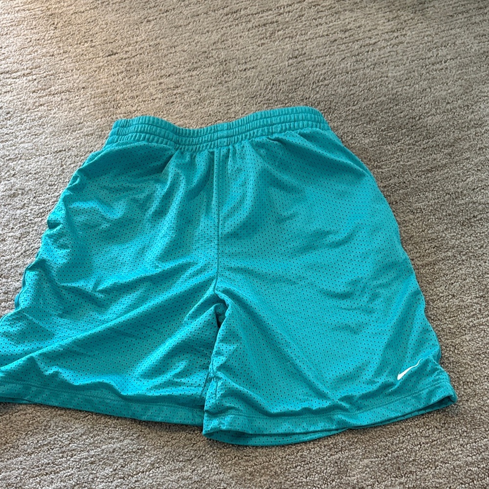 Teal nike Athletic Shorts